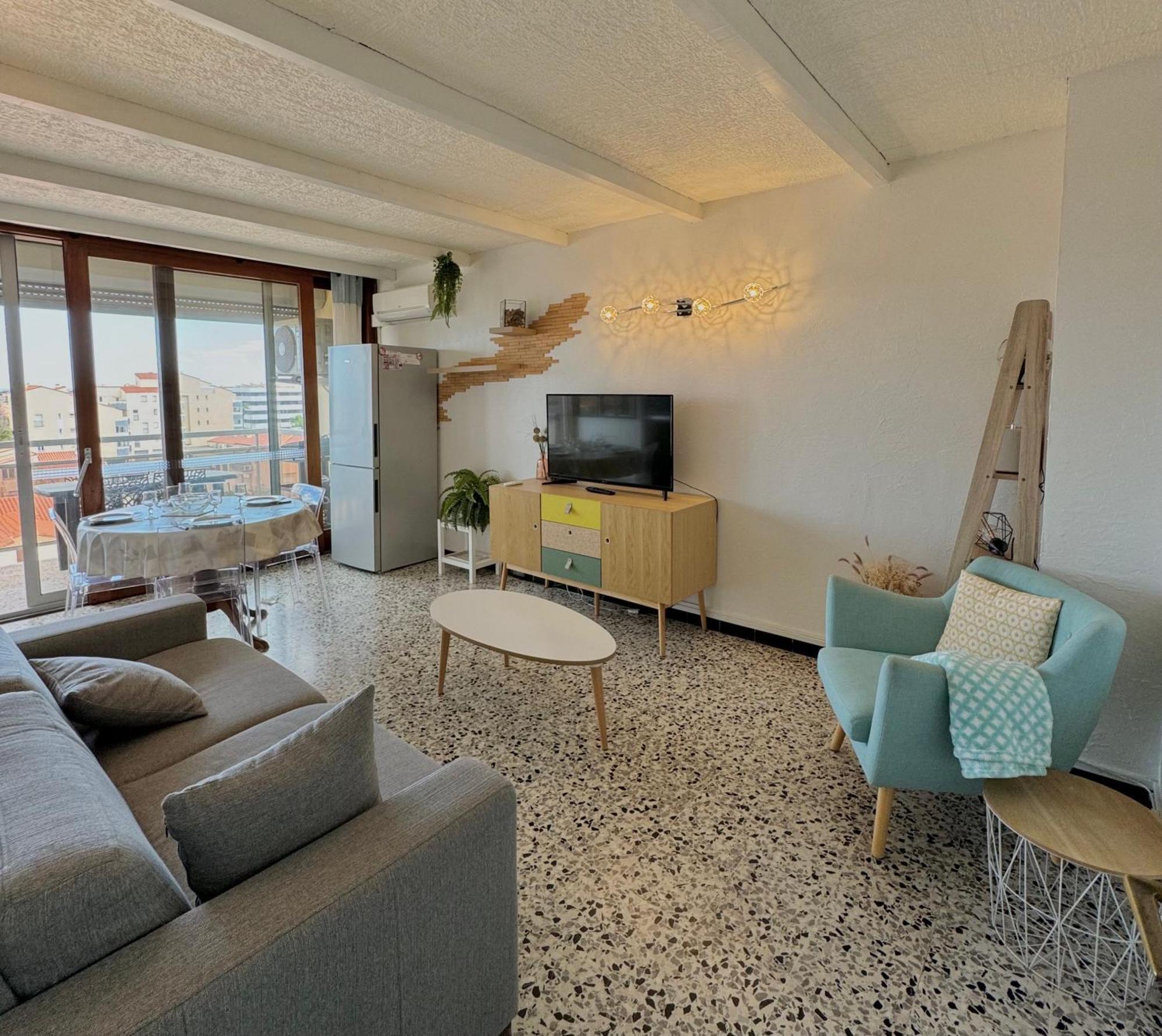 Superbe T2 200 M De La Plage 4Suf502 Le Barcarès Eksteriør bilde
